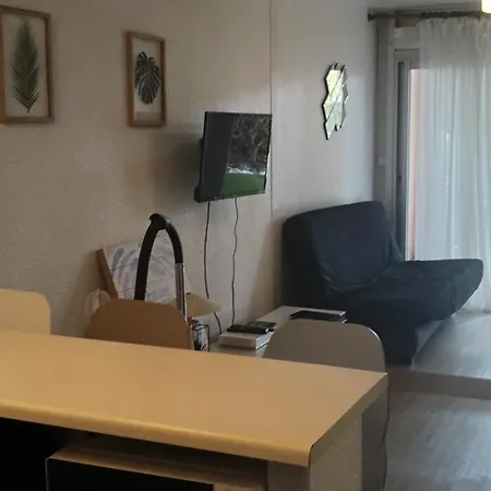 Les Caraibes Cap D'agde - Centre Port- Parking Gratuit-terrasse - Wifi 5g Apartmán